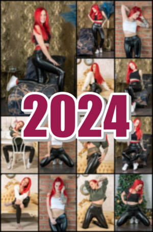 Wandkalender 2024 - Leggings 2024