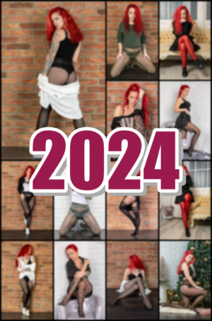Wandkalender 2024 - Strumpfhosen 2024 (Hochformat)