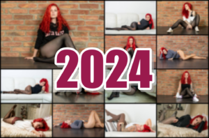 Wandkalender 2024 - Strumpfhosen 2024 (Querformat)